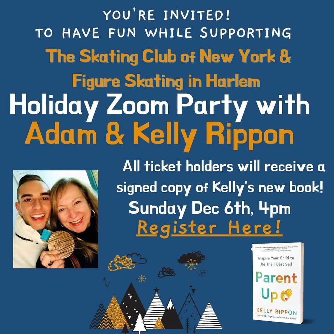 ダニエル・オシェイさんのインスタグラム写真 - (ダニエル・オシェイInstagram)「You’re invited! Please join us for this amazing opportunity to ask questions and interact with the incredible Adam Rippon!! Purchasing a ticket will give you access to his mom’s superb new book and be able to speak with both of them over Zoom :)   This is the perfect early holiday gift and will be truly a fun experience!!  Join the Fun! Follow the link to register. http://www.thescny.org  #AdamRippon」11月25日 2時09分 - dannyoshea213