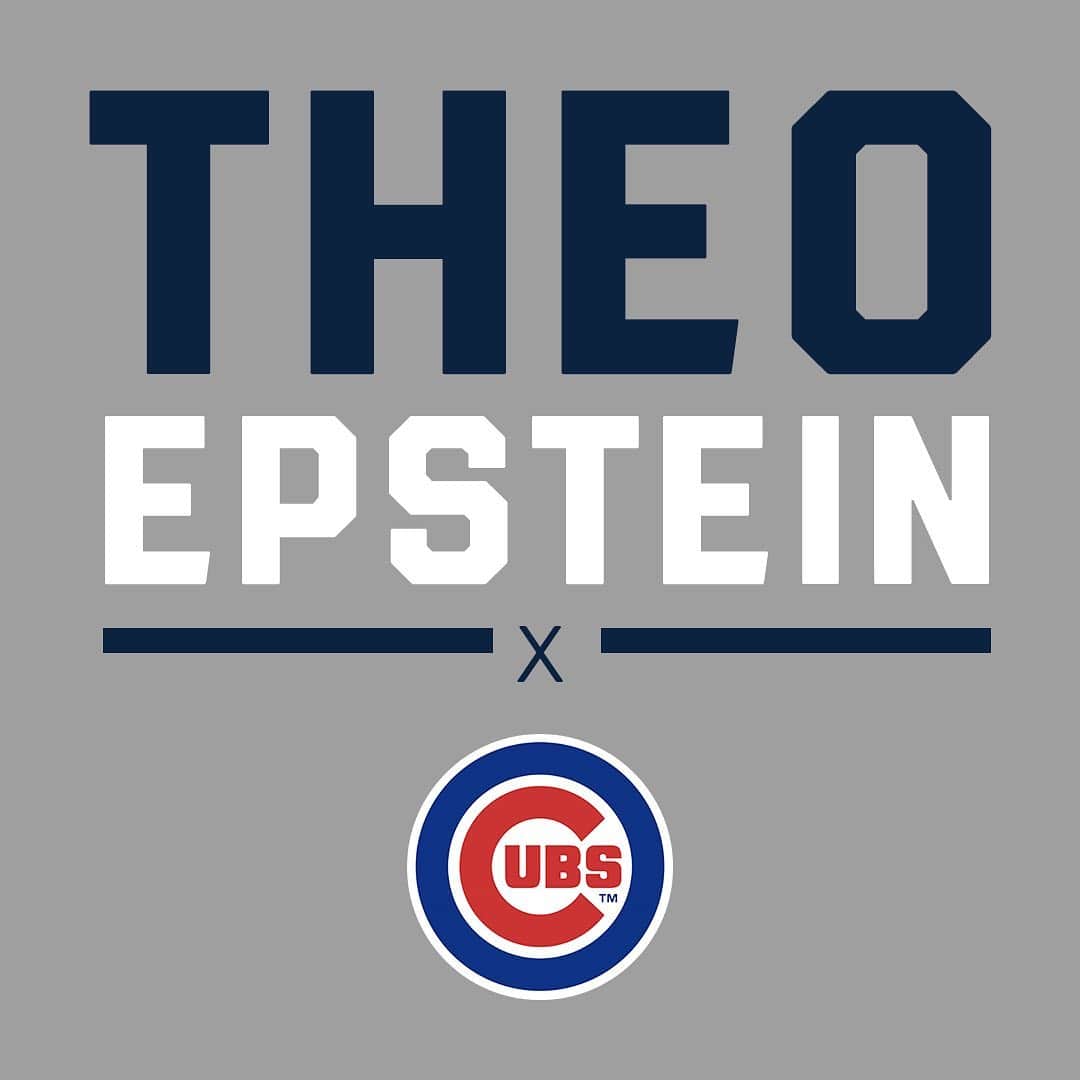 シカゴ・カブスさんのインスタグラム写真 - (シカゴ・カブスInstagram)「Theo Epstein’s Cubs legacy.」11月21日 5時01分 - cubs