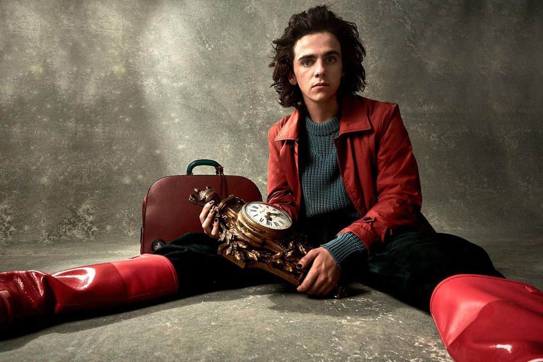 Monty Jacksonのインスタグラム：「@jackdgrazer x @flauntmagazine  Jack Dylan Grazer covers flaunt for the wishes issue  #styledbymrmontyjackson @aframe_agency  Photo 📸 @instamaxmonty」