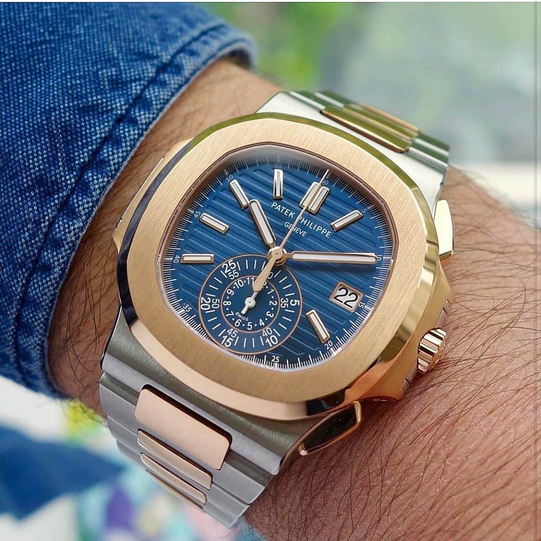 Daily Watchさんのインスタグラム写真 - (Daily WatchInstagram)「Wristshot with the Patek Philippe Nautilus 5980AR 🔥 Photo by @goldentimeco」11月20日 21時29分 - dailywatch