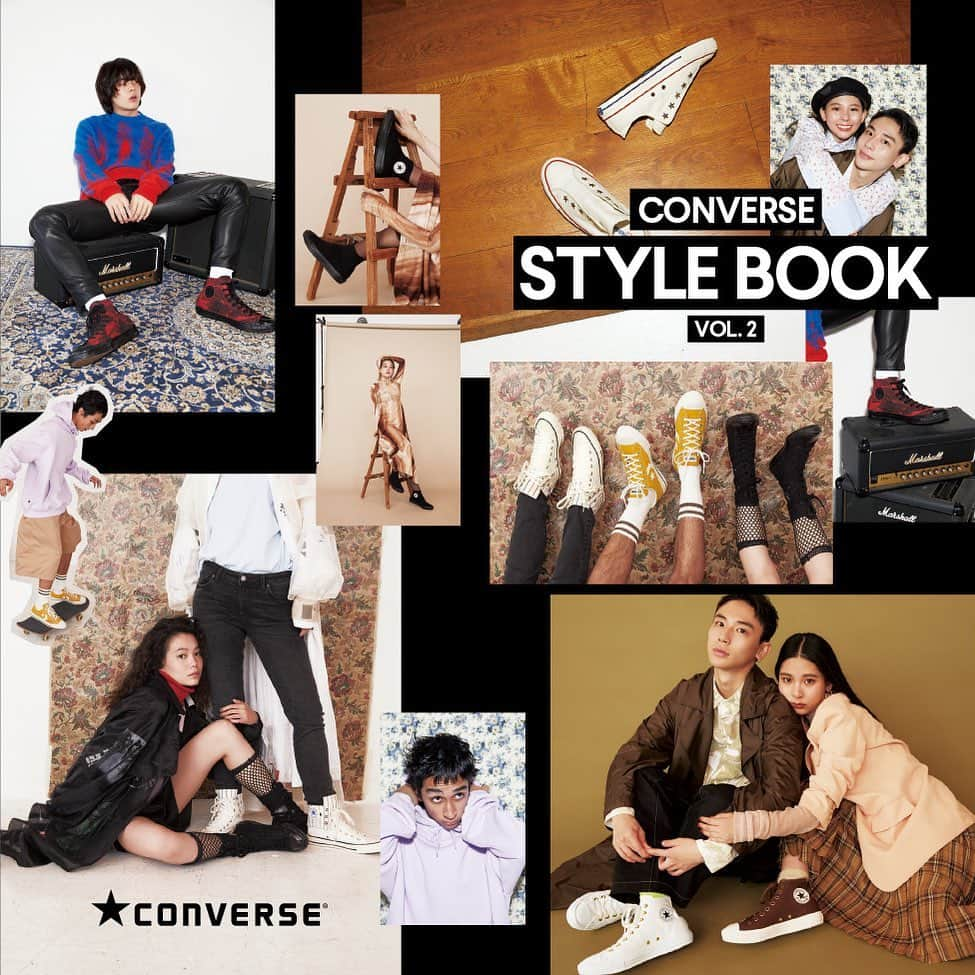 コンバースさんのインスタグラム写真 - (コンバースInstagram)「【CONVERSE STYLE BOOK VOL.2】 秋の新作シューズを合わせたスタイリングをご紹介！  全編は、@converse_jp のハイライト「STYLE BOOK」でご覧いただけます。  #converse #allstar #chucktaylor #allstar100 #react #tractionsole #allstarlight #gold #shoes #kicks #kotd #コンバース #オールスター #チャックテイラー #オールスター100 #リアクト #トラクションソール #星型 #スター #オールスターライト #軽量  #ゴールド #シューズ #スニーカー」11月20日 22時37分 - converse_jp