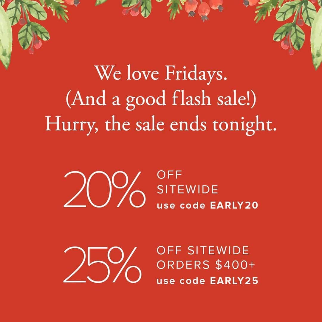 チャンルーのインスタグラム：「Don't sleep on this one! ⏰Our ONE DAY ONLY flash sale starts...now! Sale ends at midnight PST」