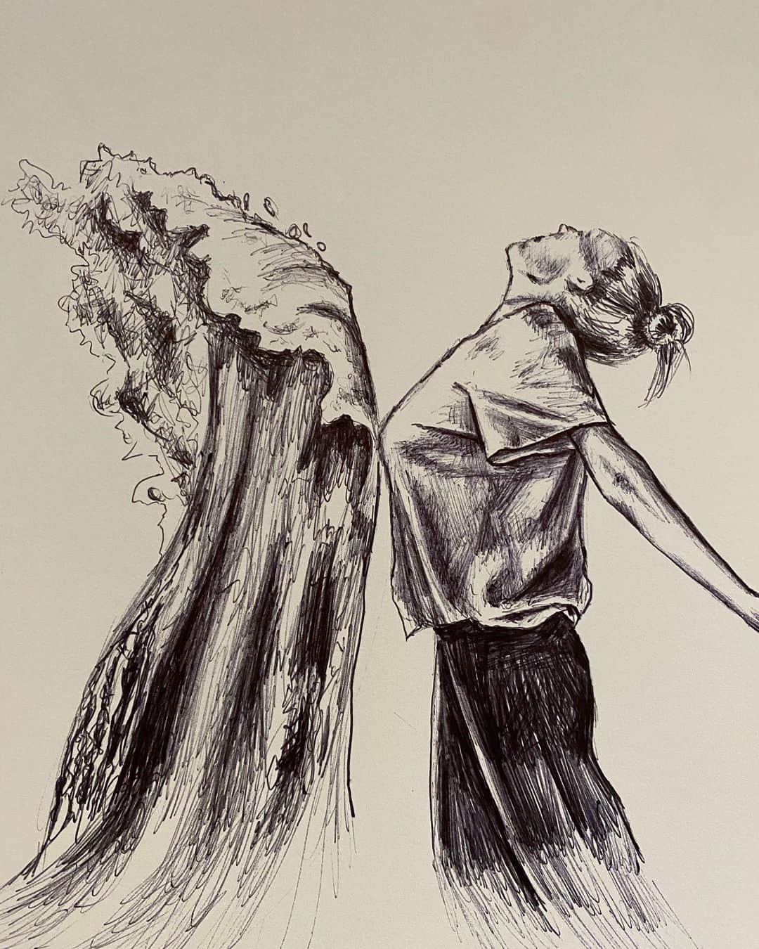 ファーン・コットンさんのインスタグラム写真 - (ファーン・コットンInstagram)「Some of my old sketches in pen. Which one resonates with you today?」11月20日 23時53分 - fearnecotton