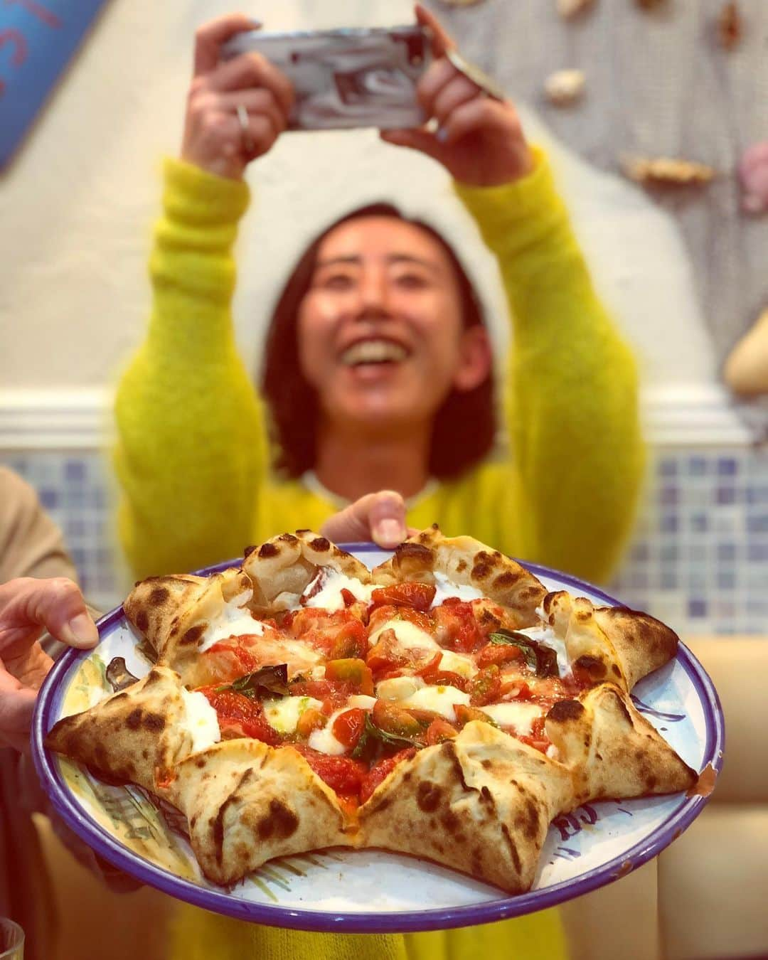 長尾悦美さんのインスタグラム写真 - (長尾悦美Instagram)「どれもこれも絶品🍕💛  イタリアにいるみたい🇮🇹」11月21日 0時04分 - yoshiminagao