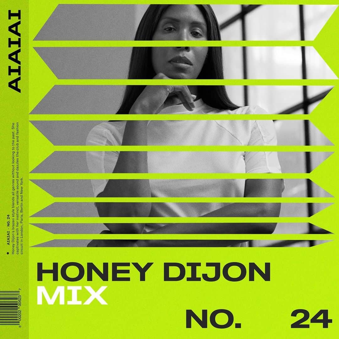 AIAIAIのインスタグラム：「Mix 024 is out now!  @honeydijon brazen style blends all genres without looking to the past. She captivates with her instinct, versatile sound and dazzles the club and fashion circuit in London, Paris, Berlin and New York.  Listen now via link in bio.  #honeydijon」