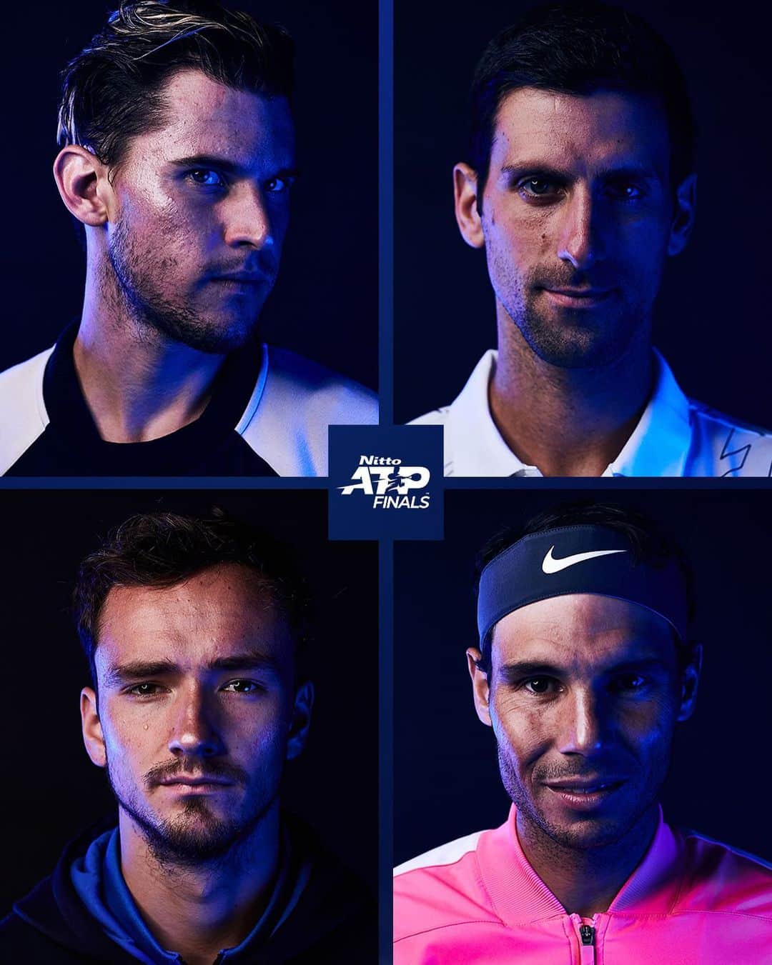 ATP World Tourさんのインスタグラム写真 - (ATP World TourInstagram)「THE FINAL FOUR 👀 Who wins the #NittoATPFinals from here? 🏆」11月21日 0時50分 - atptour