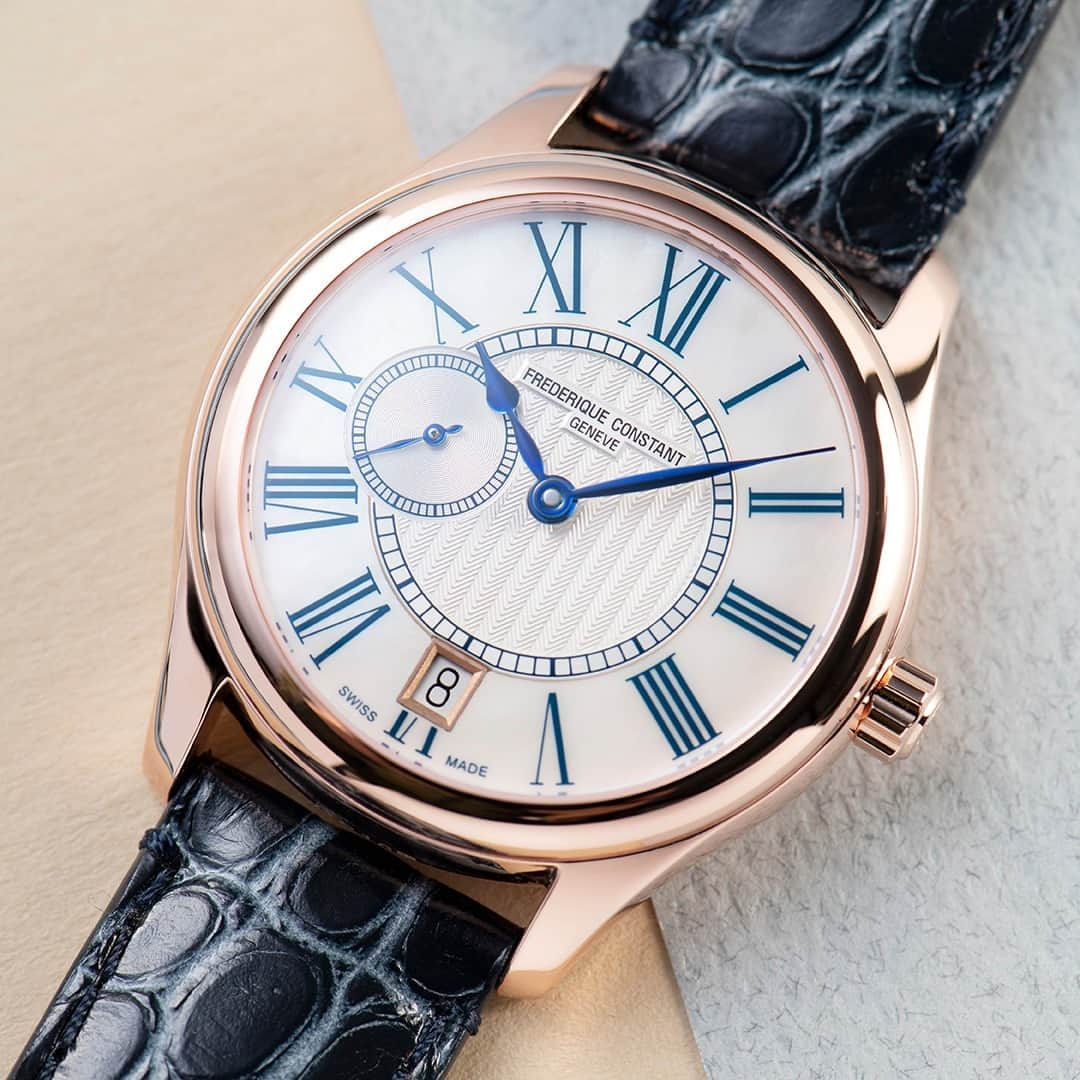 のインスタグラム：「Designed for modern women looking for a classic timepiece for everyday wear, the four new Ladies Automatic Small Seconds watches have revived fine Swiss Made watchmaking for women with creativity and distinction. 🇨🇭   #FrederiqueConstant #AccessibleLuxury #LiveYourPassion #LadiesAutomaticSmallSeconds Check out the link in bio to learn more about the Ladies Automatic Small Seconds collection.」