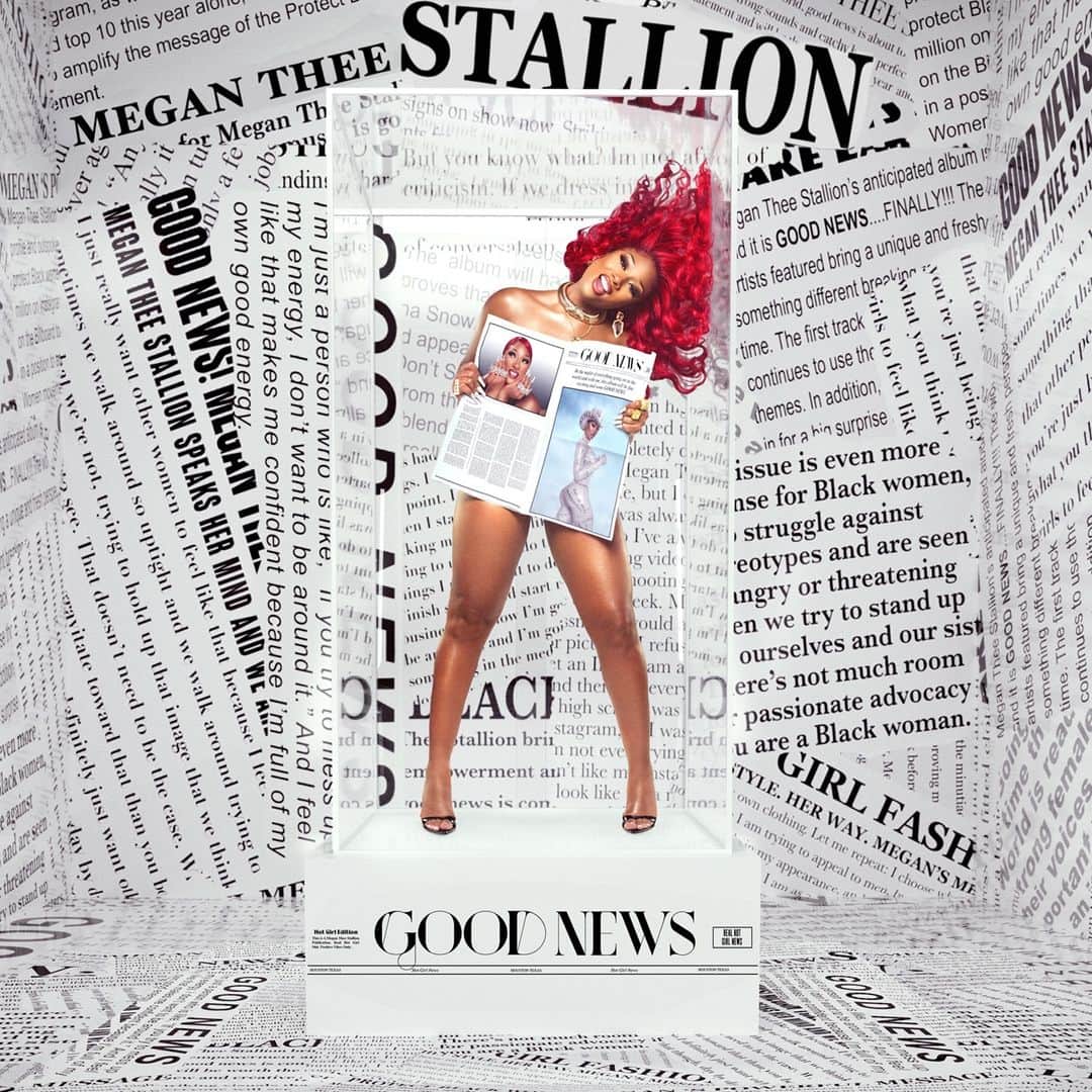 サウンドクラウドのインスタグラム：「Turns out we needed Good News more than we thought we did 🔥🥵🔥 @theestallion went CRAZY on her new album. Which song are you bumping to the most? ⁠ #GoodNewsMegan」