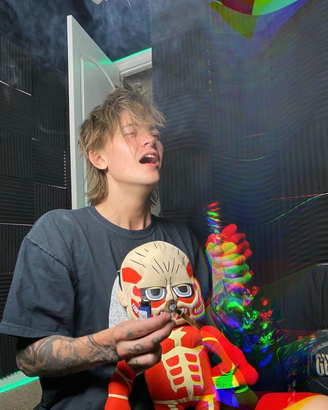 Ghastlyのインスタグラム：「Waked n baked」