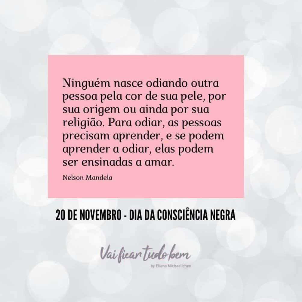 Eliana Michaelichin Bezerraさんのインスタグラム写真 - (Eliana Michaelichin BezerraInstagram)「Bem assim... #consciencianegra  #vaificartudobem」11月21日 3時08分 - eliana