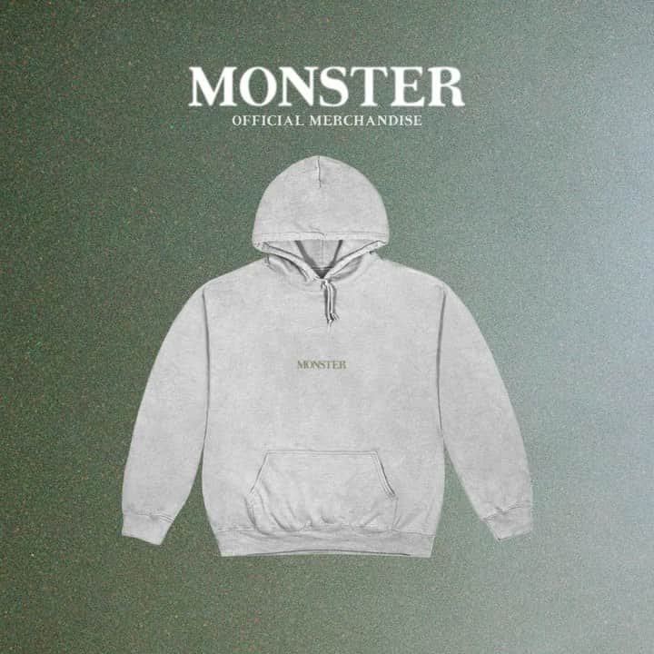 ショーン・メンデスのインスタグラム：「#MONSTER merch & limited CD singles to add on available now」