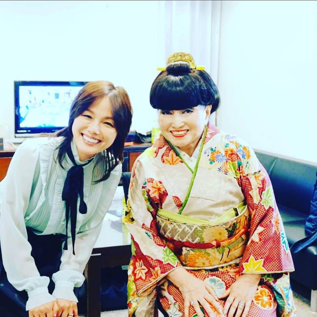 のインスタグラム：「本日はTBS「世界ふしぎ発見！」のオンエアーです😊徹子さんと10年以上ぶりにお会いしてとても嬉しかったです🌈11/21(土) 21:00-対馬特集ででます。https://t.co/RFjVWM5crz  #世界ふしぎ発見  #対馬 #黒柳徹子さん」