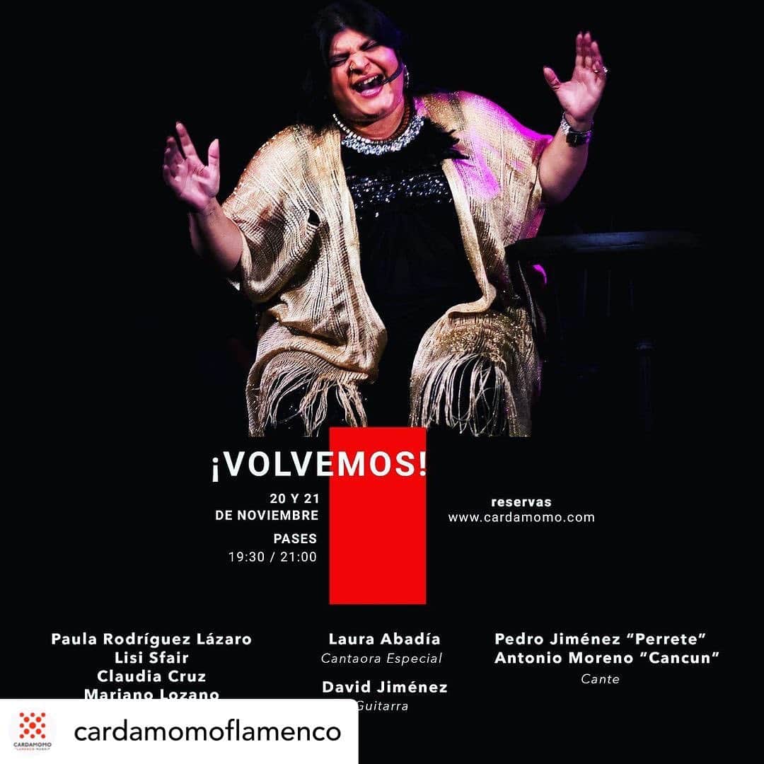 DeFlamenco.comのインスタグラム：「Celebremoslo!!! ⬇️⬇️⬇️⬇️⬇️⬇️  Posted @withregram • @cardamomoflamenco ¡ V O L V E M O S ! Con muchas ganas e ilusión 🤍❤️💃🏻!  Hoy reabrimos las puertas de nuestra casa Flamenca, después de 8 meses!  (con todas las medidas de seguridad e higiene.)  Reservas: ⬇️⬇️⬇️  Email: reservas@cardamomo.com Tlf​:(​ +34) 91 805 1038   Te esperamos!!! . . . . . #culturasegura #flamenco #volvemos #flamencomadrid #cante #guitarra #baile #dancer #guitar #singer #madridflamenco #españa #spain #cardamomotablaoflamenco #tablaomadrid #turismo #madrid #cultura #reapertura #culture」