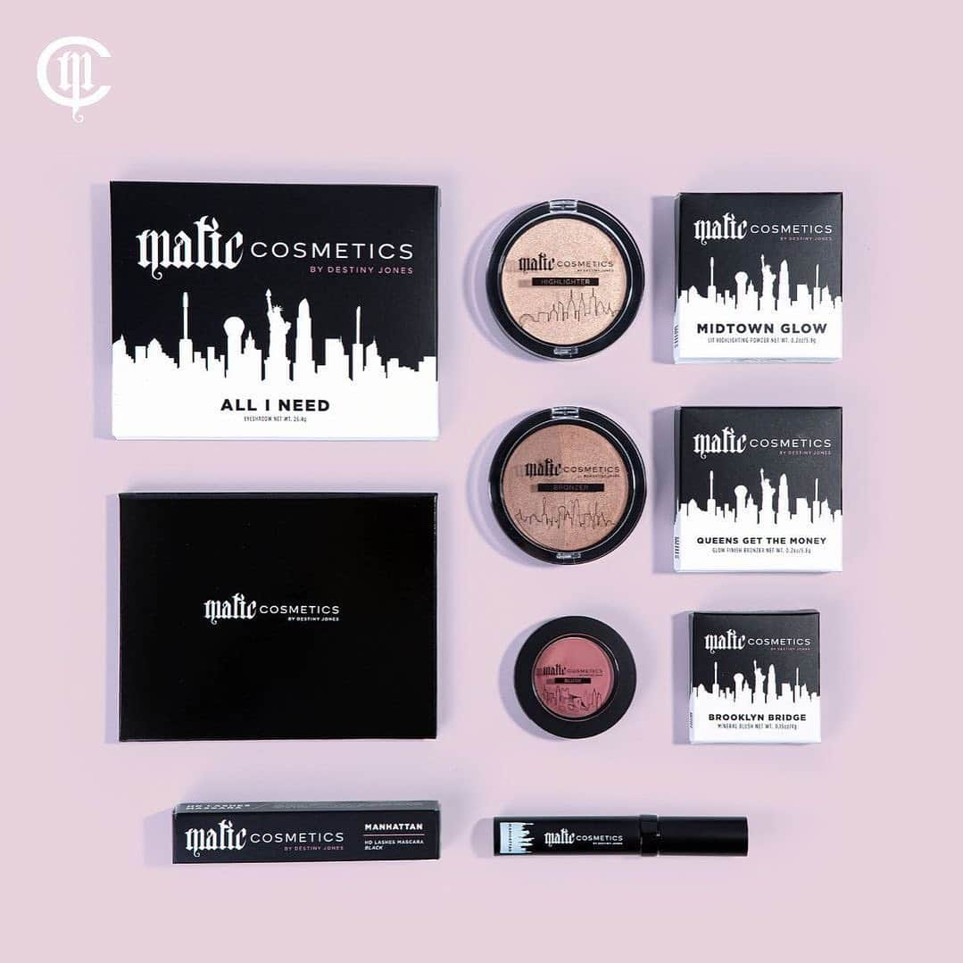 ナズさんのインスタグラム写真 - (ナズInstagram)「Congrats @iamdestinyjones on the new makeup line @maticcosmetics dropping Black Friday 11/27」11月21日 7時38分 - nas