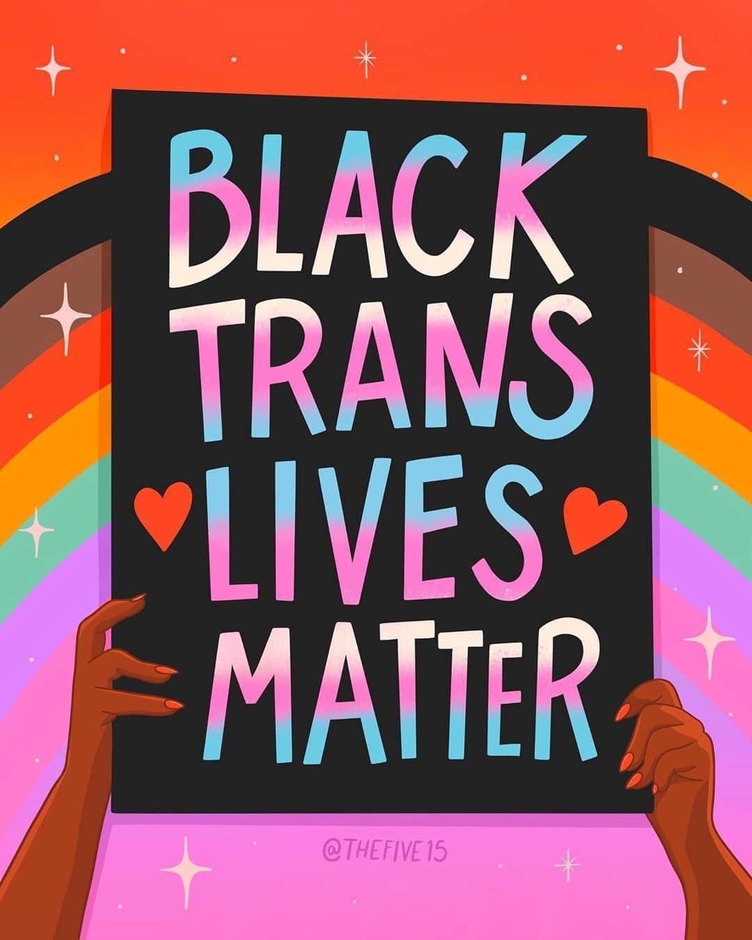 Teen Vogueさんのインスタグラム写真 - (Teen VogueInstagram)「A reminder from @steroidbeyonce on #TransDayofRemembrance: “If we are not fighting for Black trans lives, we are not fighting for Black lives at all.”  🎨: @thefive15」11月21日 9時00分 - teenvogue