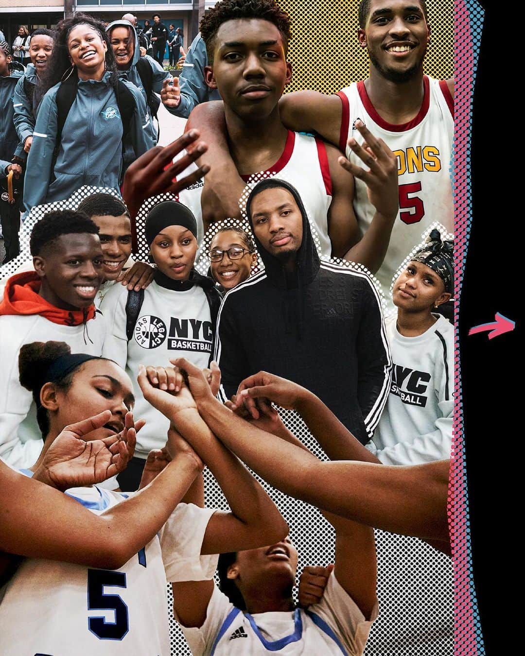 デイミアン・リラードのインスタグラム：「Excited to announced the launch of The Visionary Academy, a 4-month internship program for high school students. More details soon. @adidashoops #adidaslegacy」