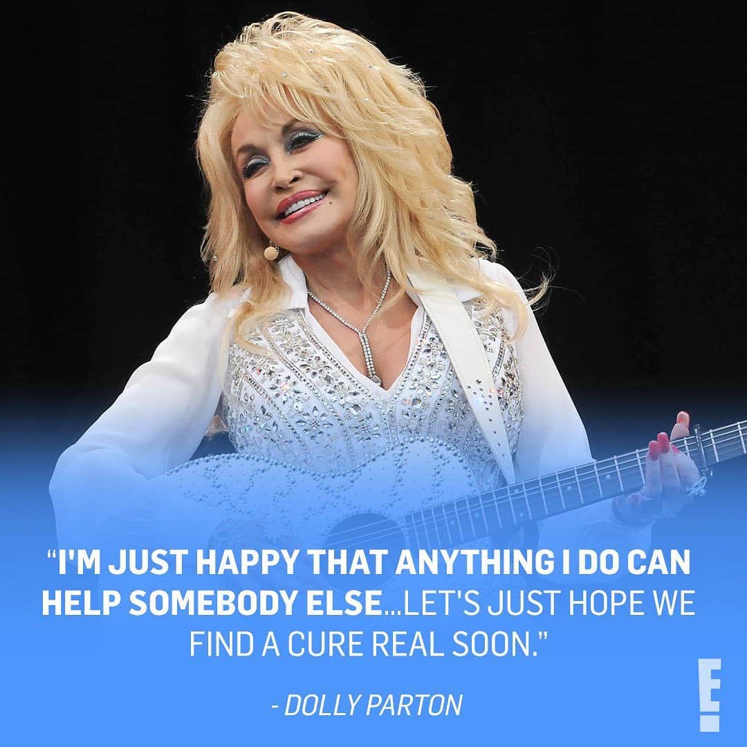 E! Onlineさんのインスタグラム写真 - (E! OnlineInstagram)「We cannot compete with you, Dolly: Her $1M donation towards coronavirus research is being used to help fund Moderna's vaccine. ❤️ (📷: Getty)」11月21日 10時46分 - enews