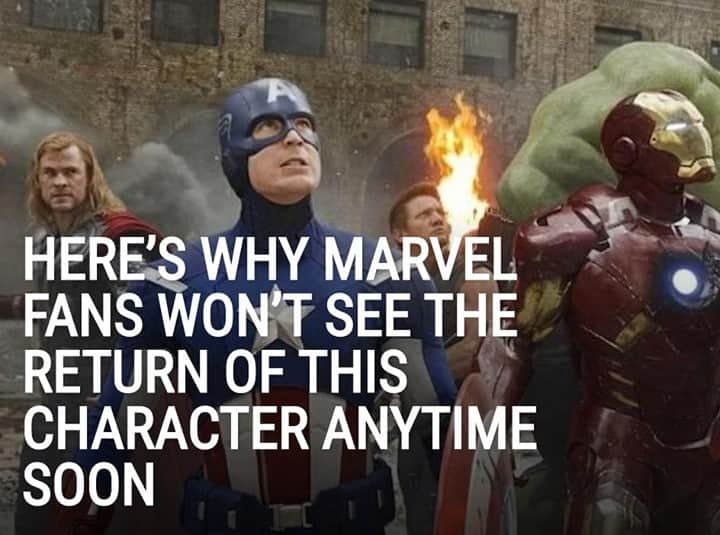 Alternative Pressさんのインスタグラム写真 - (Alternative PressInstagram)「Here's why no amount of fan petitions and pleas are going to convince @MarvelStudios to bring this beloved character back for more films ⁠ LINK IN BIO⁠ .⁠ .⁠ .⁠ #marvel #marvelstudios #marvelcinematicuniverse #mcu #altpress #alternativepress」11月21日 11時01分 - altpress