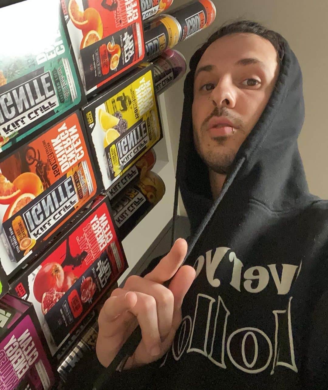 のインスタグラム：「I LOVE YOU @killcliff 🥵🖤」