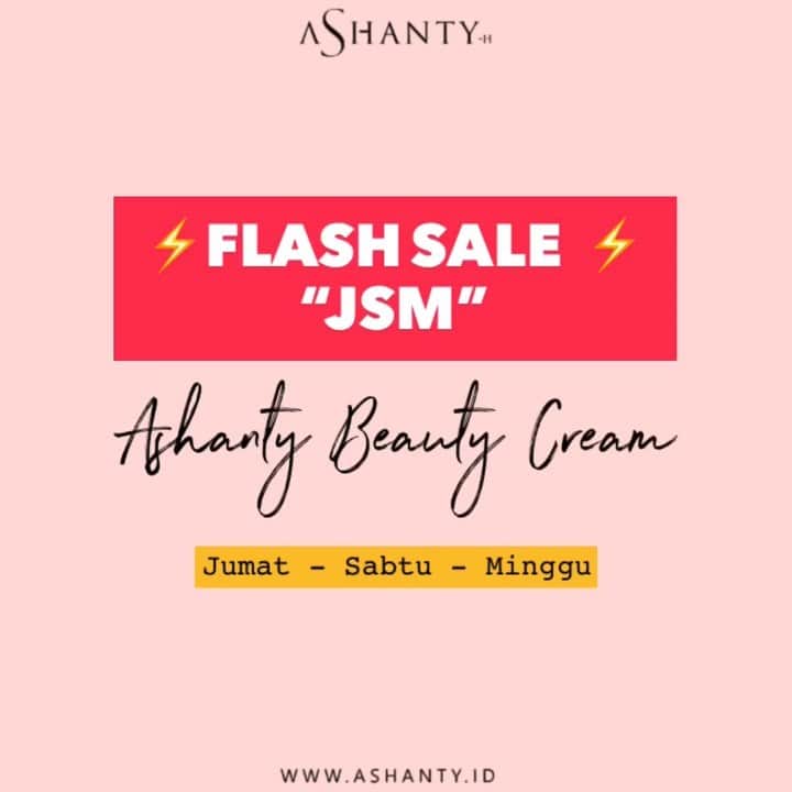 ASHANTY BEAUTY CREAM OFFICIALのインスタグラム：「⚡️FLASH SALE JSM ⚡️  Special Promo JSM “Jumat, Sabtu, Minggu” dapatkan Ashanty Beauty Cream hanya Rp 450.000,- (Pilih salah satu series whitening, acne atau anti aging) dan GRATIS LIPMATTE Ash shade Love !!!  Promo hanya berlaku selama jumat, sabtu dan minggu. Pesan sekarang juga sebelum kehabisaaanannn 🎉🎉🎉🛍  _____________________________ Informasi dan pemesanan  Ashanty Beauty Cream Chat Via WA : WA: 081293823950 WA: 081287388885 WA: 087778489900 WA: 085781140354 ⚡️ Fast Respons Click Link On Bio Instagram @ashantyid ❣️ ______________________________ #ashantybeautycream #creamashanty #skincareashanty #skincare #skincareartis #skincarelokal #creamwajah #creamperawatanwajah #obatjerawat #jerawat #kosmetik #krimwajah #creamwajah #whiteningcream #ashantyid #ashanty」
