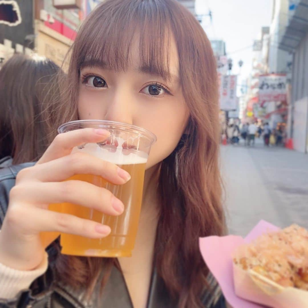 由良朱合さんのインスタグラム写真 - (由良朱合Instagram)「大優勝🍻  今月は広島名古屋広島東京広島大阪広島🐰 新幹線たくさん乗れて嬉しい😢💞   #大阪#大阪グルメ #大阪グルメ #大阪旅行 #大阪心斎橋 #心斎橋#食べ歩き#心斎橋グルメ #心斎橋食べ歩き#たこ焼き#ビール#ビール女子 #グラドル#グラビア#由良朱合#オフショット#水着  #instagood #instalike #instagram #japanesegirl #gravure#photography #flowers #fff #셀카#뷰티스타그램#셀카그램#좋아요#팔로우 #粉我」11月21日 12時31分 - yura0312akari