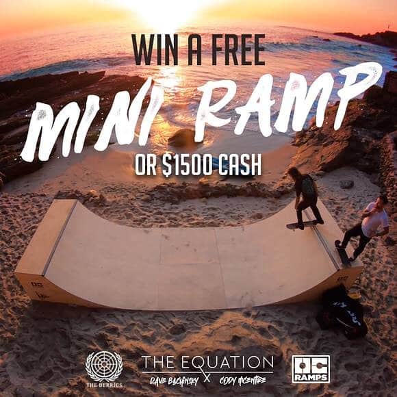The Berricsさんのインスタグラム写真 - (The BerricsInstagram)「Win A FREE Mini Ramp or $1,500 cash! You read the title right. @oc_ramps is offering an incredible Holiday giveaway!  The winner will have the choice of $1,500 cold hard cash or an OC RAMPS mini ramp valued up to $2,500.   How to I participate? Recreate 3 of your favorite tricks in the OC Ramps Dave/Cody video or up to 1 minute of mini ramp footage at your local park or any quarter pipe/mini ramp! Skaters will post to Instagram tagging @oc_ramps & @berrics with the hashtag #OCholidayhammers  Videos are judged on 60% creativity and 40% skill!   We are still in a pandemic so social distancing is expected!  Contest runs until November 30, 2020. Grand Prize winner will be decided by @davebachinsky & @codymcentire.  Need inspiration? Don’t forget to watch the full video part of The Equation now playing on TheBerrics.com 📺 #skateboardingisfun #berrics #OCholidayhammers」11月21日 13時38分 - berrics