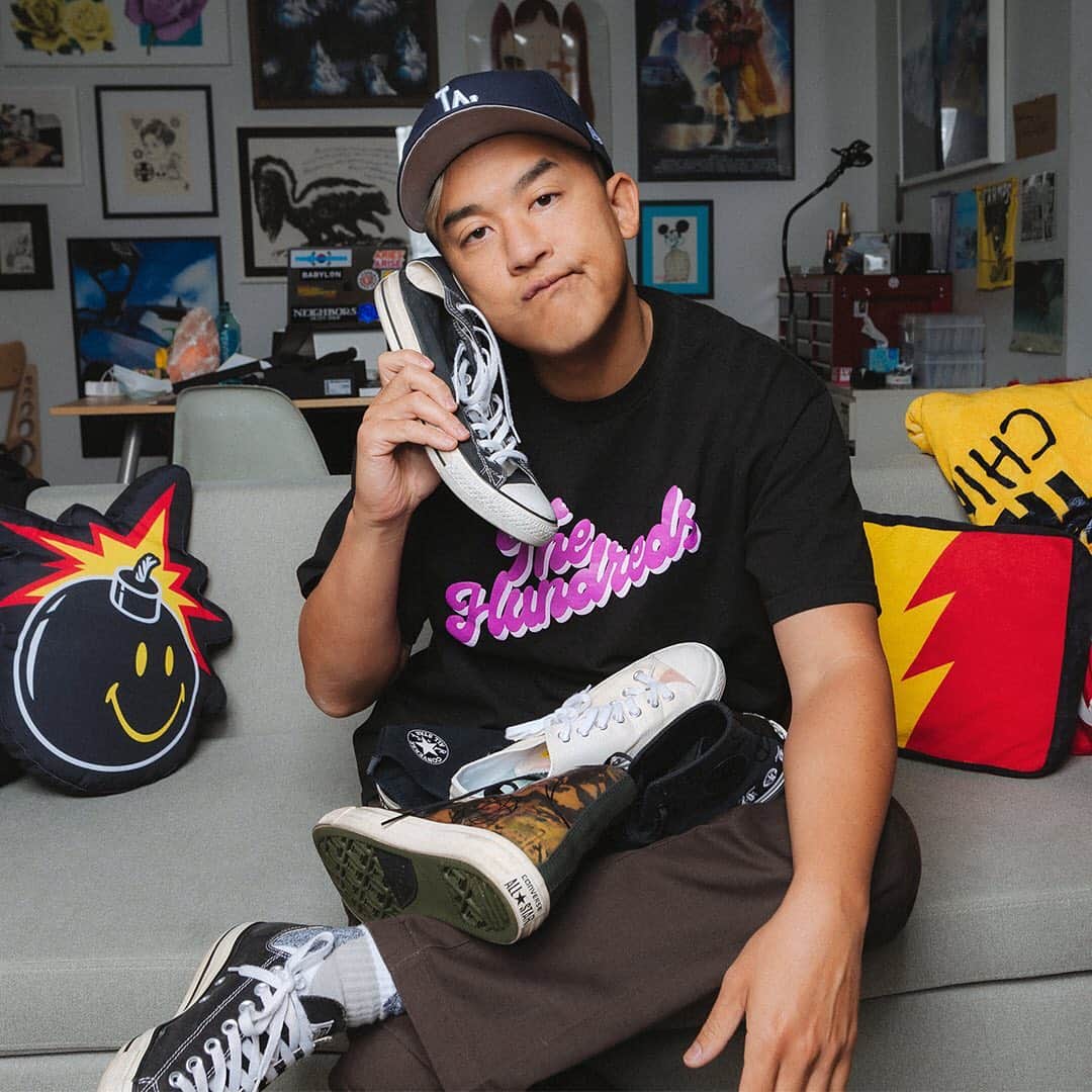 HYPEBEASTさんのインスタグラム写真 - (HYPEBEASTInstagram)「@hypebeastkicks: For our latest 'Sole Mates' feature, we spoke to @thehundreds' co-founder @bobbyhundreds where he discussed why the Chuck is so important to the punk scene, why he thinks it’s managed to remain so influential, and much more. Click the link in bio for the full interview.⁠⠀ Photo: @baeth」11月22日 1時11分 - hypebeast