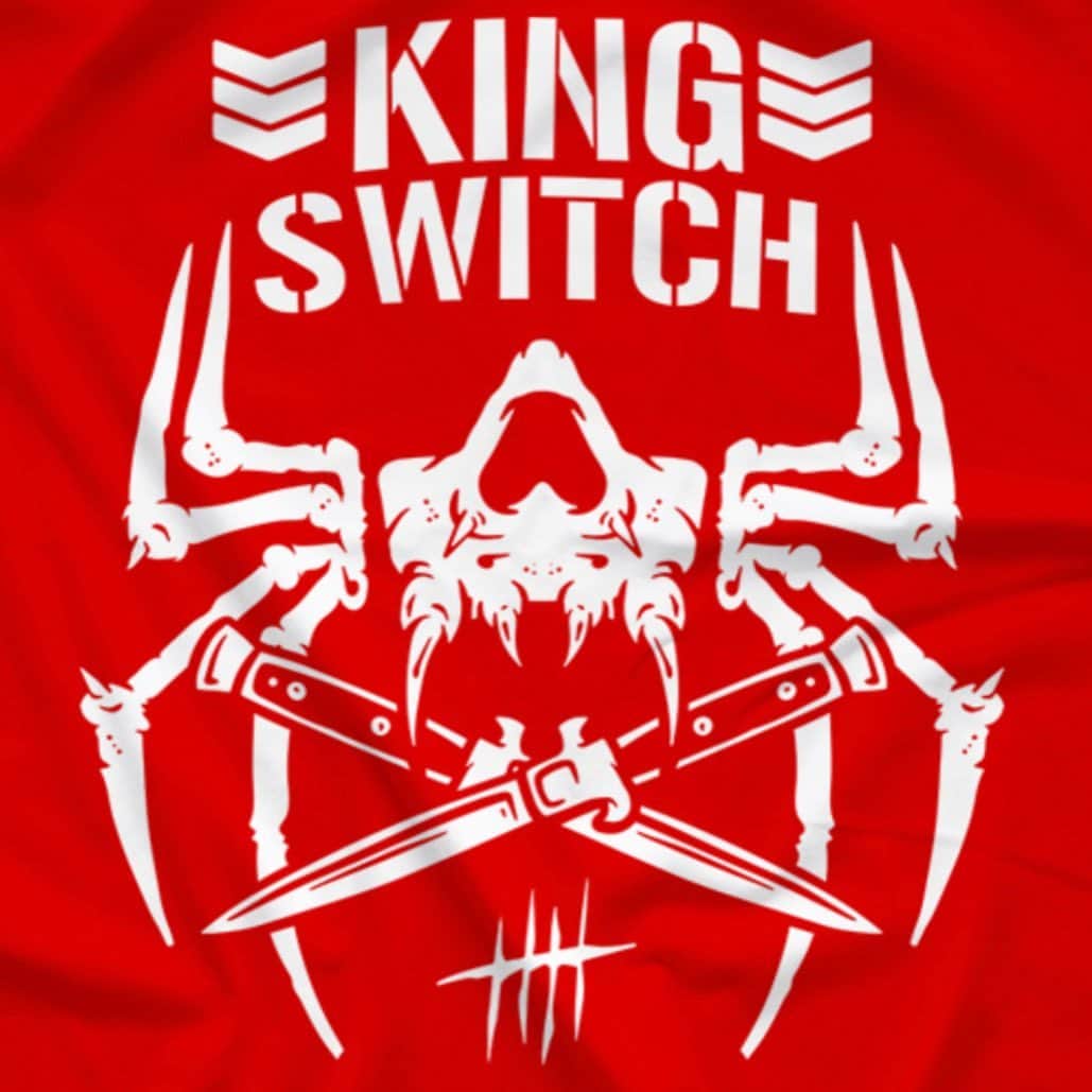 ジェイ・ホワイトさんのインスタグラム写真 - (ジェイ・ホワイトInstagram)「White and Red King Switch variations up now at @prowrestlingtees in time for the #blackfriday sale! Link in bio - - -  #WrestleKingdom #Jay1 #BulletClub #Switchblade #JayWhite #KingSwitch #NJPW #DoubleChamp #LastRocknRolla #ジェイホワイト」11月22日 0時01分 - jaywhitenz