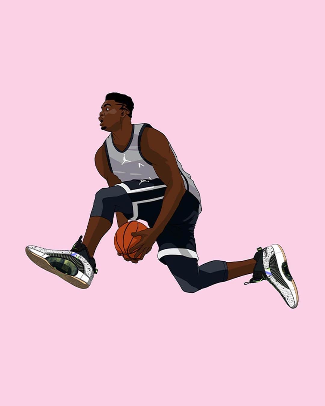 Jordanのインスタグラム：「Built by the bayou. Representing the vibrant culture of New Orleans, @ZionWilliamson’s Air Jordan XXXV ‘Bayou Boys’ is available now at the link in our bio.」