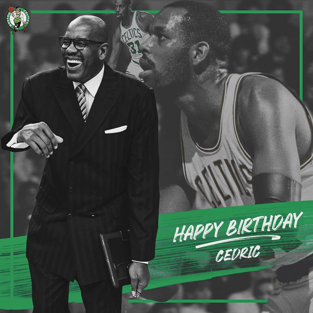 ボストン・セルティックスさんのインスタグラム写真 - (ボストン・セルティックスInstagram)「Happy birthday to the 2x @NBA Champion and #Celtics Legend, @therealcedricmaxwell ☘️🎂🎉」11月22日 0時49分 - celtics