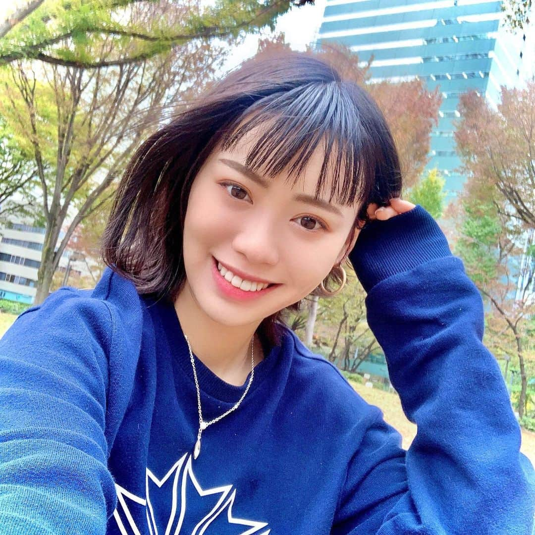 端田三奈未のインスタグラム：「すごく髪が短くなりました まる子ちゃんです  もっと上手く自分を表現できたらいいのに~」