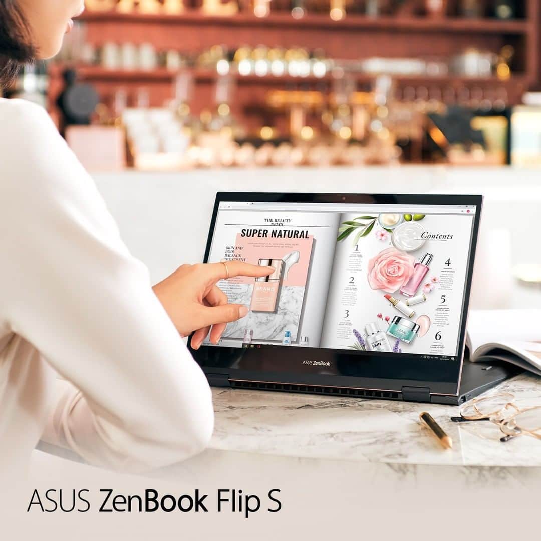 ASUSさんのインスタグラム写真 - (ASUSInstagram)「The PANTONE® Validated OLED HDR display on #ZenBook Flip S delivers ultrarealistic, immersive visuals. It's also TÜV Rheinland-certified for eye care and features a slim-bezel design, making it an exceptional choice for work and play.」11月21日 19時50分 - asus