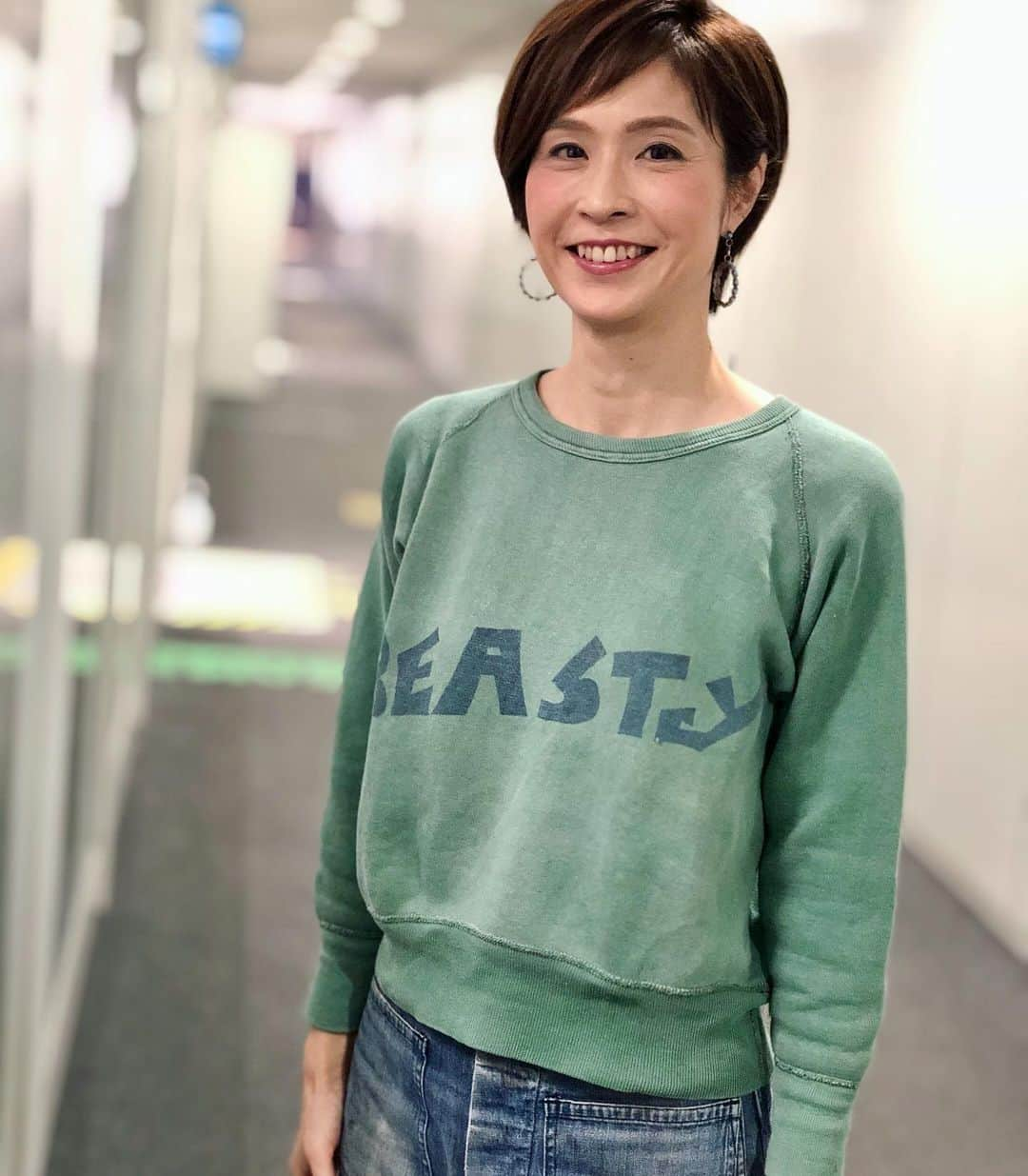 今村涼子さんのインスタグラム写真 - (今村涼子Instagram)「#私服#古着スウェット #vintagesweat #大人古着#古着大人女子」11月21日 19時44分 - ryoko.imamu