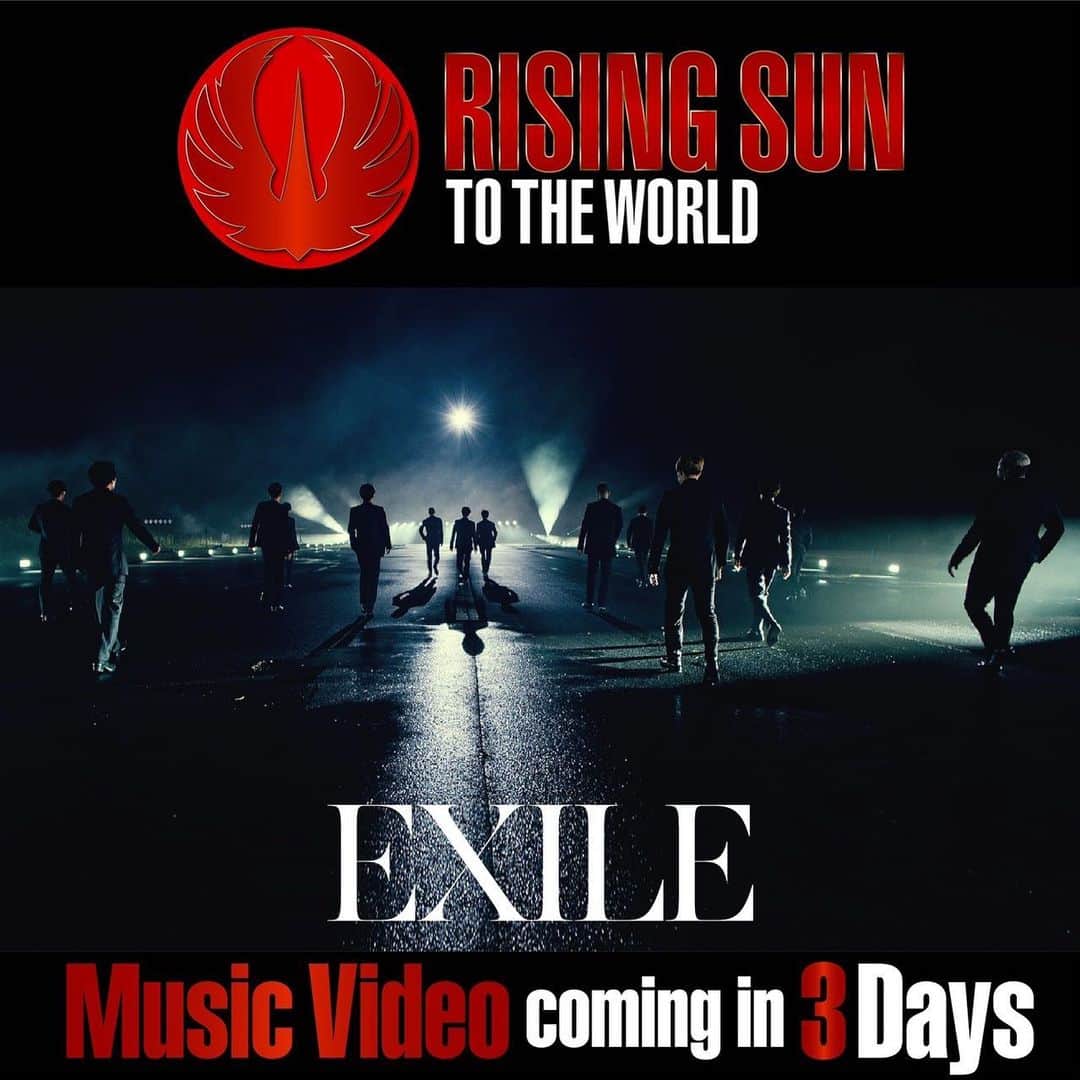AKIRAさんのインスタグラム写真 - (AKIRAInstagram)「【NEW EXILE WEEK】  配信開始まであと2日！ MV解禁まであと3日！  元旦発売「RISING SUN TO THE WORLD」全収録内容決定！  初回生産限定盤には、EXILE・三代目・Jr.EXILEそれぞれの楽曲/ミュージックビデオの制作過程を追ったメイキング映像「Behind The Scenes -RISING SUN TO THE WORLD-」（約50分）の追加収録も決定しました‼︎  そして！ 11月25日(水) 19:00〜22:54（4時間の生放送） 「日テレ系音楽の祭典 ベストアーティスト2020」に出演決定！  NEW EXILE、TV初パフォーマンスとなります！  お楽しみに！  #NEWEXILEWEEK #RISINGSUNTOTHEWORLD #RSTW #EXILE #REDPHOENIX #日本を元気に #ベストアーティスト」11月21日 20時15分 - exileakira_official