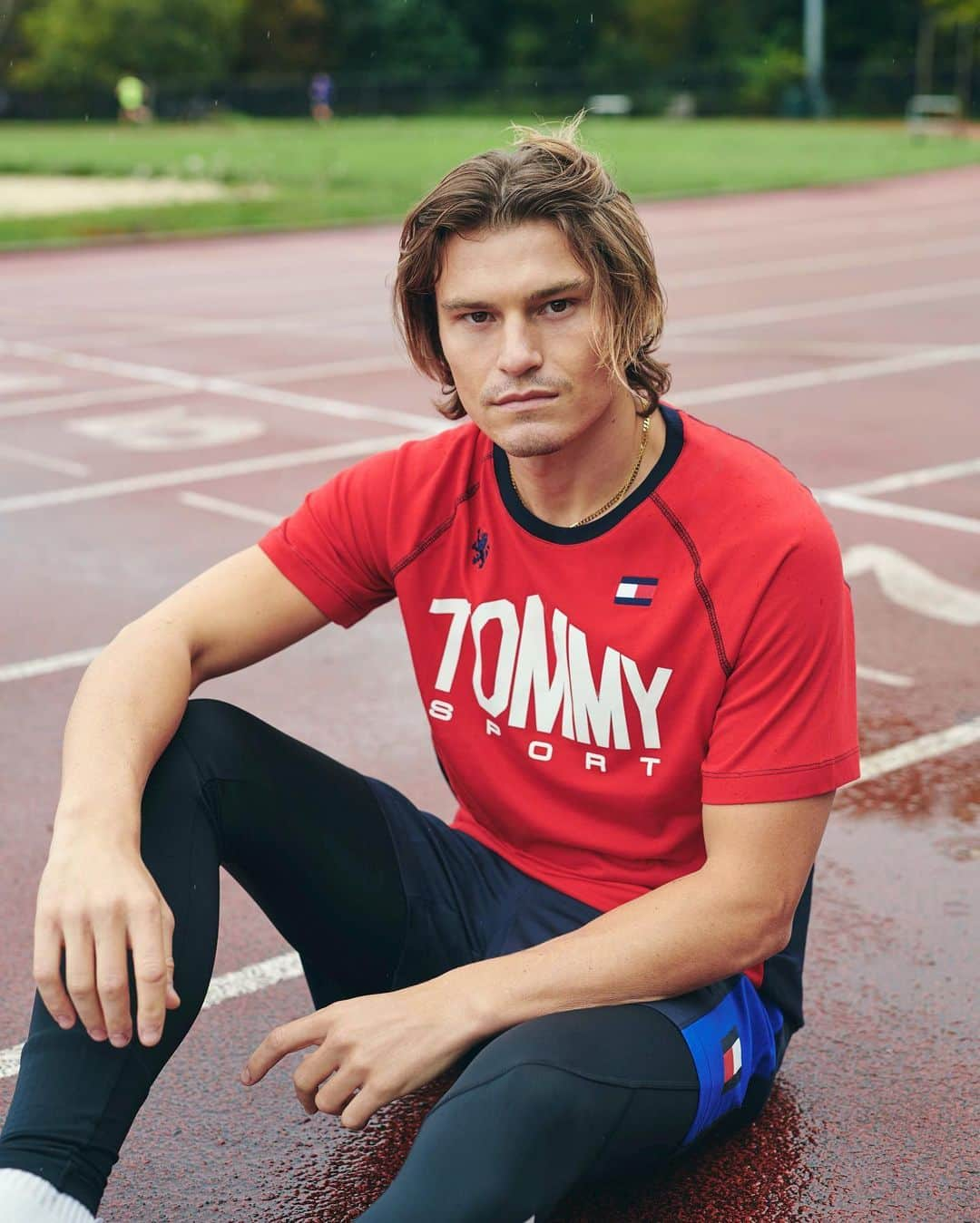 Tommy Hilfigerさんのインスタグラム写真 - (Tommy HilfigerInstagram)「Training days with @oliver_cheshire. Wearing our #TommySport Icon Tee. Perfect for those hard yards…」11月21日 21時00分 - tommyhilfiger