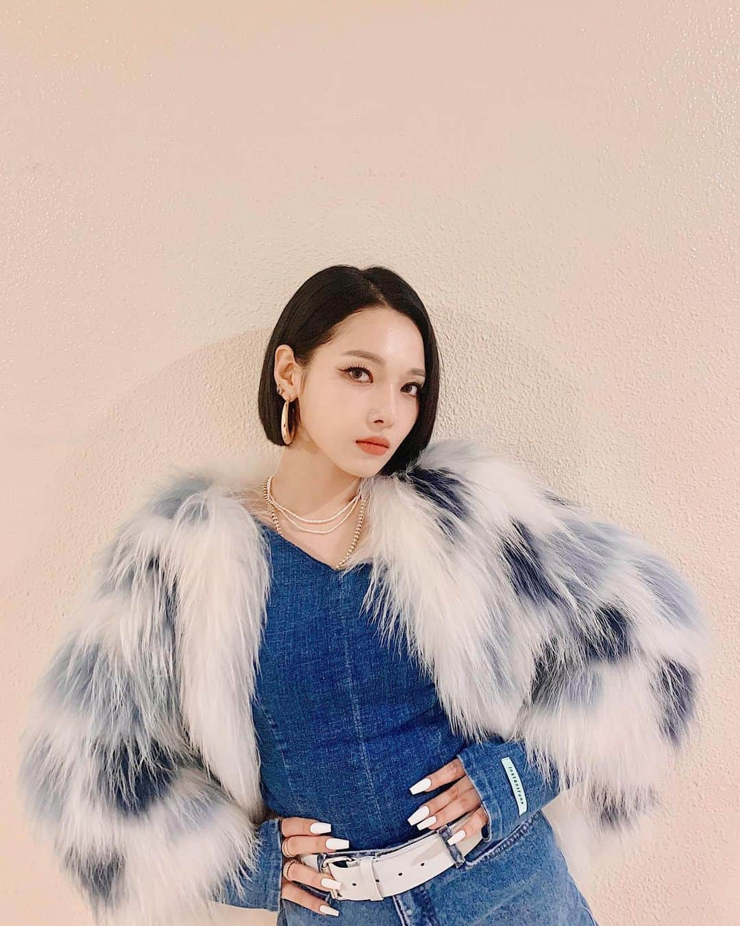 ソミンさんのインスタグラム写真 - (ソミンInstagram)「💙」11月21日 21時01分 - somin_jeon0822