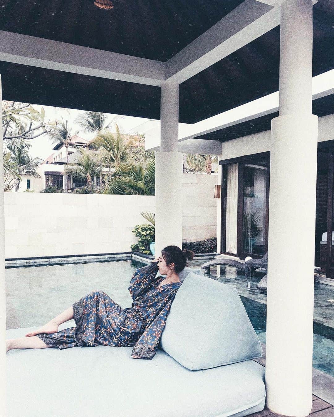 田辺音羽のインスタグラム：「💙 #seminyak」