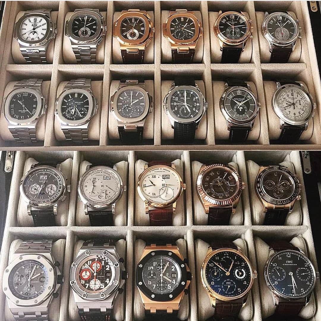 Daily Watchさんのインスタグラム写真 - (Daily WatchInstagram)「Amazing collection. Do you see your dream watch? 🤔 Photo by @jum_itthiphol」11月21日 21時36分 - dailywatch