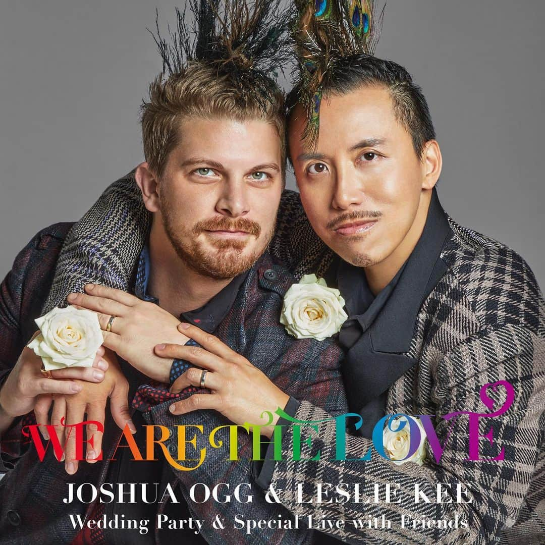 レスリー・キーさんのインスタグラム写真 - (レスリー・キーInstagram)「WE ARE THE LOVE  JOSHUA OGG & LESLIE KEE Wedding Party & Special Live with Friends-  僕とジョシュアの結婚パーティー❤️ 東京から世界生配信！ チケット購入、1週間までアーカイブから何回も観れます  https://livelovers.jp/list/onlineshow/1804/  日程：2020年11月22日(日) いい夫婦の日 時間：16:00-19:30  出演：杏里、大黒摩季、平原綾香、一青窈、Keiko Lee、小室哲哉、小曽根真、宮本笑里、早見優、今井マサキ、加藤いづみ、當間ローズ、Gary Arkins、ジェニファー、KONISHIKI & 小錦千絵、I Don’t Like Mondays.  音楽監督：武部聡志 司会：ジョン・カビラ、LiLiCo スピーチ：冨永愛、河瀬直美 ダンス：アオイヤマダ、Durian Lollobrigida、MONDO  会場：東京アメリカンクラブ（招待状限定入場）」11月21日 21時44分 - lesliekeesuper