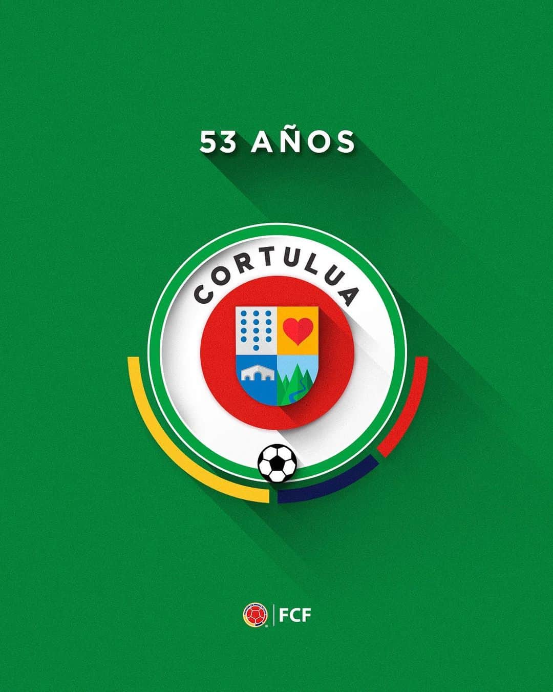 サッカー コロンビア代表チームのインスタグラム：「Feliz cumpleaños @cortuluanuestro 👍  El Equipo Corazón cumple 5⃣3⃣ años.   Muchas felicitaciones 👏」