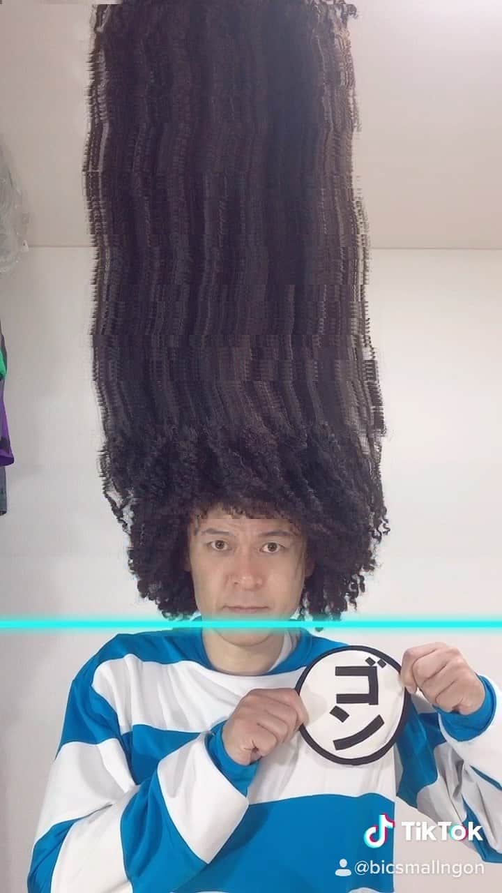 ゴンのインスタグラム：「HUNTER×HUNTER 誰のモノマネしてるかわかる人居るかなぁ〜😆 わかったらコメント欄へ📝  If you know who this is, write it in the comments.😆📝  #anime  #hunterxhunter」