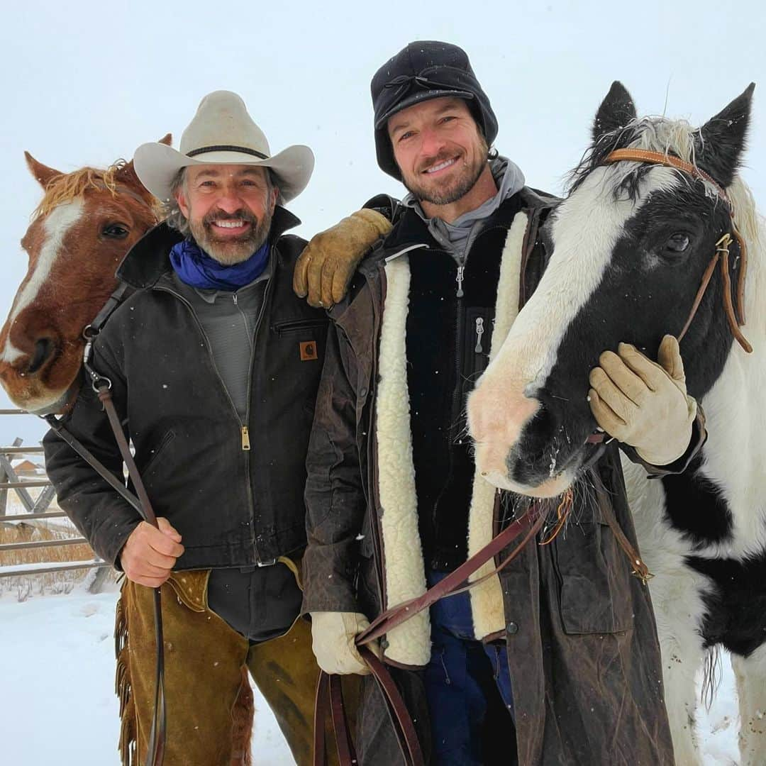 イアン・ボーエンのインスタグラム：「Do I make this horse look like a pony? * Uncle Tom @tomoechslin」