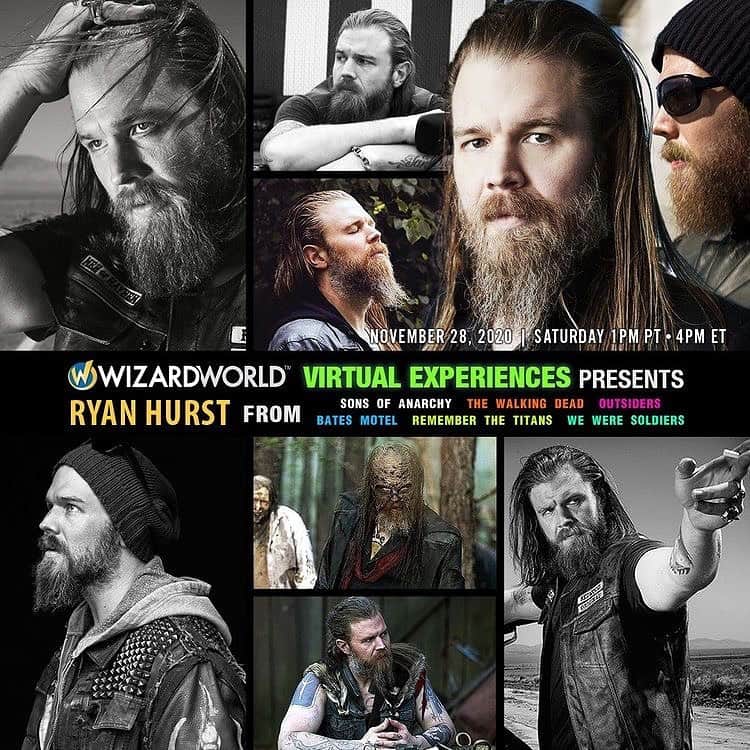 The Walking Deadさんのインスタグラム写真 - (The Walking DeadInstagram)「@wizardworld has an upcoming event that may be of interest to you all! Ryan Hurst (aka Beta) will be participating in a virtual Q&A panel with Kim Coates, Mark Boone Junior, and Theo Rossi on November 28th at 1pm PT/4pm ET!  The panel is FREE to watch on Wizard World’s Facebook, YouTube and Twitch pages and we encourage fans to submit questions! Fans can also purchase one-on-one video chats, custom recorded video messages, and autographs from our celebs! It is a great way to connect fans around the world!   Make sure you click the link in my bio for more info! This is something for the fans that have been wanting to go to cons during these tough times! Hopefully you all enjoy!」11月22日 10時22分 - thewalkingdeadamc