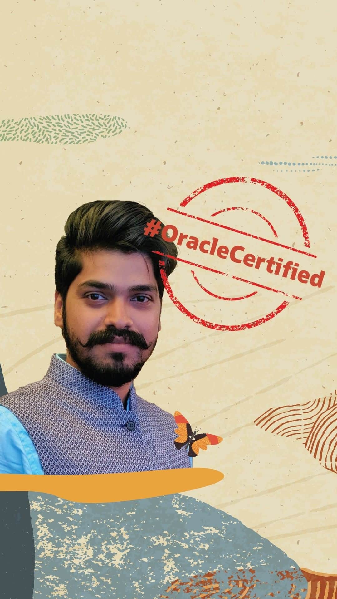 Oracle Corp. （オラクル）のインスタグラム：「We love seeing our partners at Capgemini getting #OracleCertified! Congratulations on your #cloud infrastructure certifications, Amogh Kadam!」