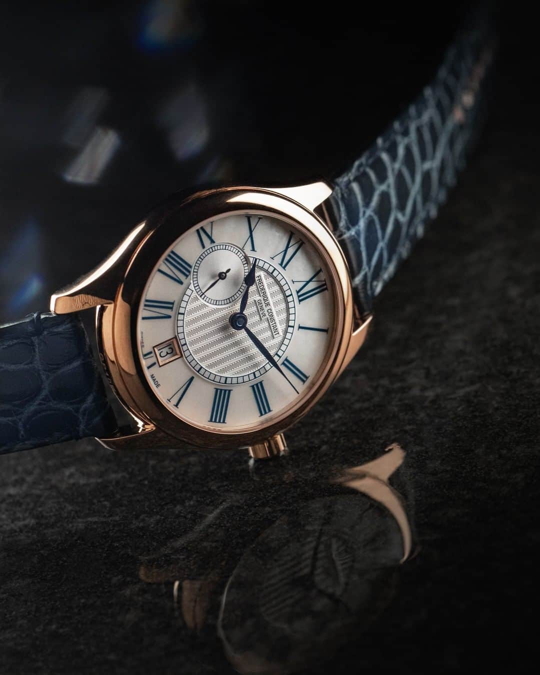 のインスタグラム：「Oftentimes, a look, a gesture, or a few words are enough to etch a precious moment on one’s memory. This precious moment is what the new "Ladies Automatic Small Seconds" embodies.  #FrederiqueConstant #AccessibleLuxury #LiveYourPassion #LadiesAutomaticSmallSeconds Check out the link in bio to learn more about the Ladies Automatic Small Seconds collection. . . . . . #LadiesWatch #outfitoftheday #lookbook #dailylook #fashiondiaries #fashiongram #AccessibleLuxury #SwissGoods #SwissMade #HandMade #AffordableLuxury #Manufacture #SwissMadeWatches #SwissQuality #ManufactureWatch #SavoirFaire #Fashion #ootd  #luxurylifestyle #watches #watch #designer  #luxe #lux #gold #classy」