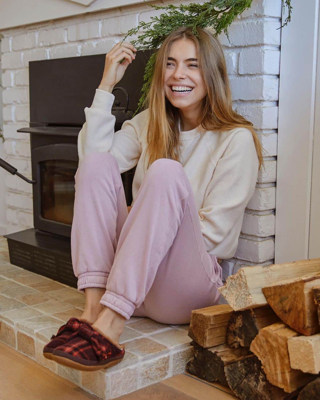 トムズシューズのインスタグラム：「Home is where your slippers are. Take (extra) comfort knowing every purchase supports the causes you care about.」