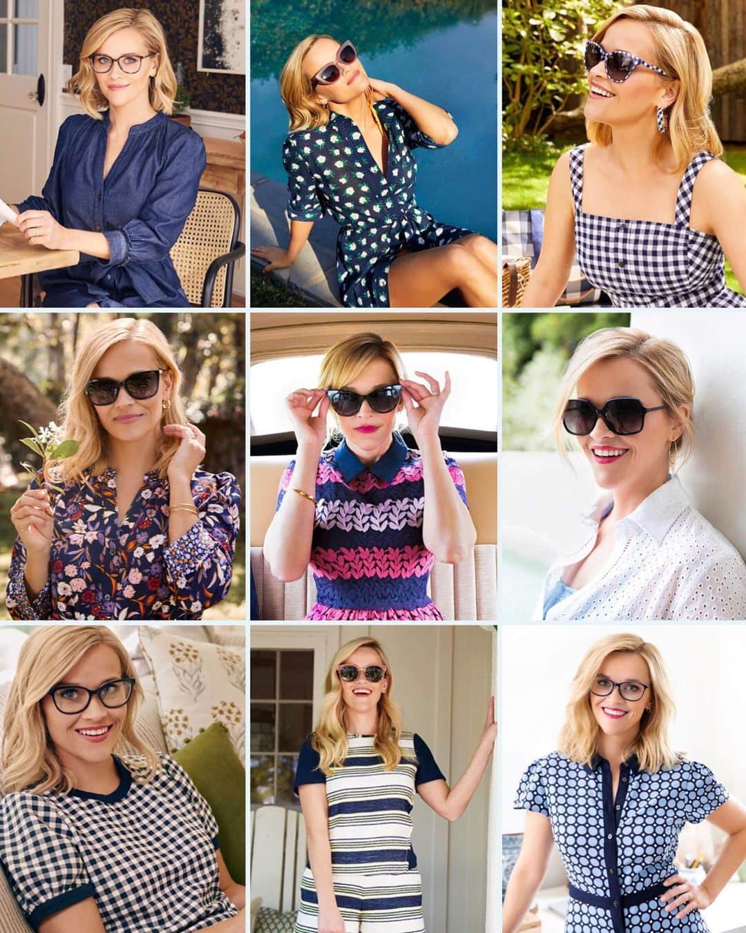 リース・ウィザースプーンのインスタグラム：「FRAMED! 🕶 by @draperjames」