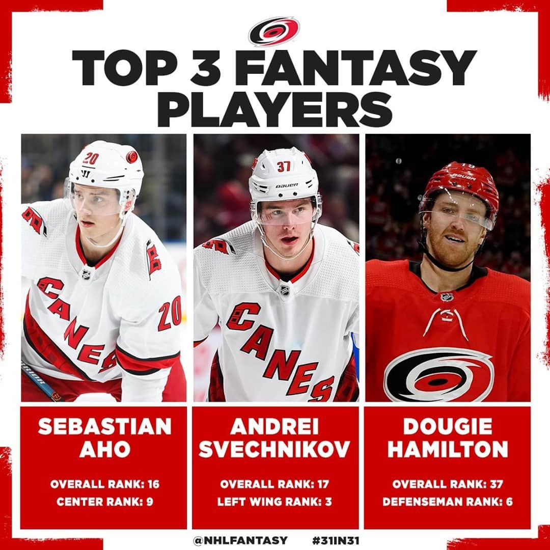 NHLさんのインスタグラム写真 - (NHLInstagram)「The @canes' @nhlfantasy stock is rising quickly... 📈 #31in31」11月22日 3時05分 - nhl