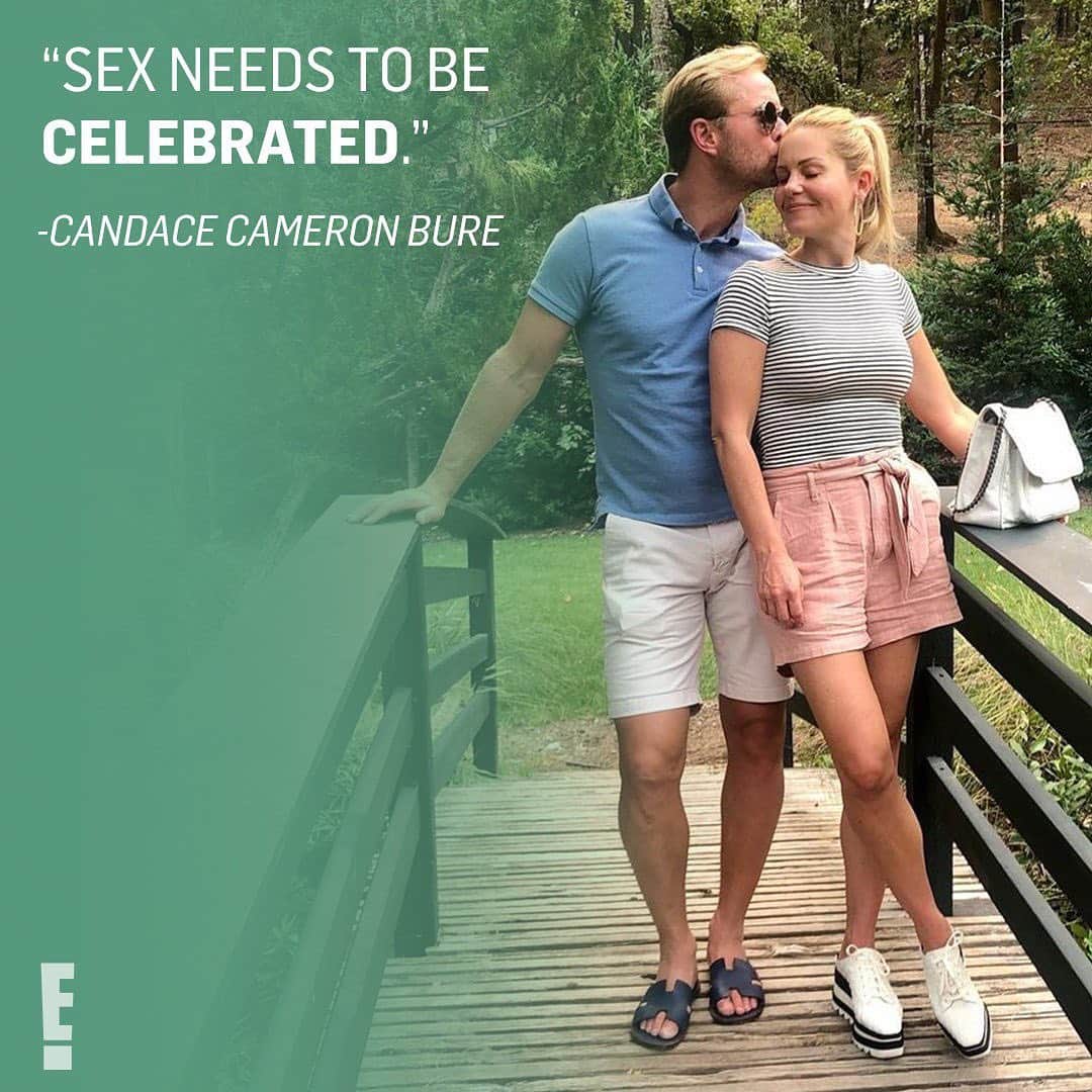 E! Onlineさんのインスタグラム写真 - (E! OnlineInstagram)「A photo of Candace Cameron Bure's husband grabbing her breast drew backlash, and she is not about it.  Her candid message about sex and the Christian culture is at the link in our bio. (📷: Instagram)」11月22日 4時06分 - enews