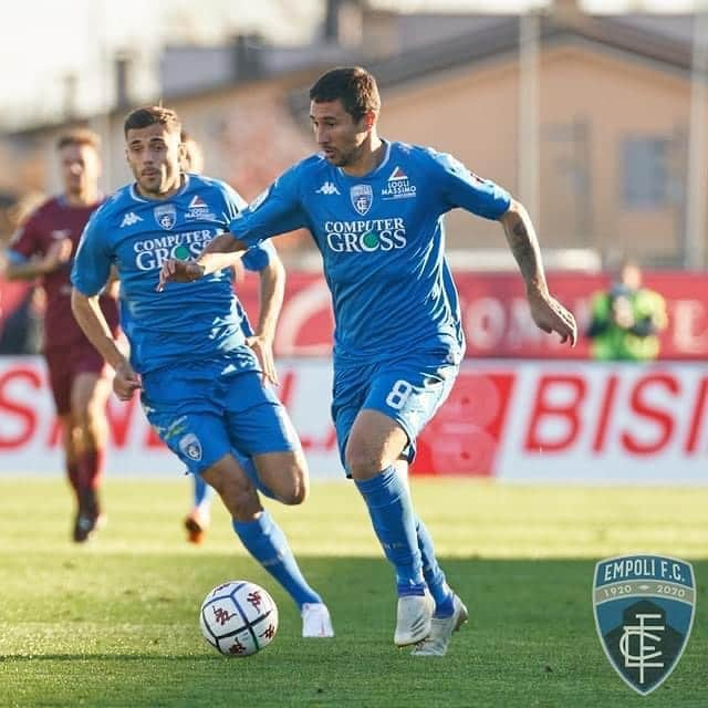 リデル・マトス・サントスのインスタグラム：「Um ponto importante para o crescimento da equipe, concentração para o próximo jogo! @empoli_fc_official Un punto importante per la crescita della squadra, testa alla prossima partita!  #CittadellaEmpoli #Futebol #WorkHard」